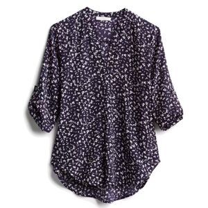 Lush Warren Spilt Neck Blouse NWT size XXL